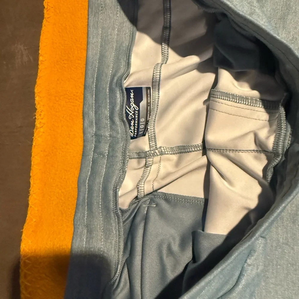 Ben Hogans Athletic Works Gray and Smoke Blue Performance Pants